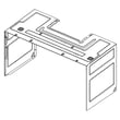 Case for GE JNM3163DJ1BB - Part WB56X25404