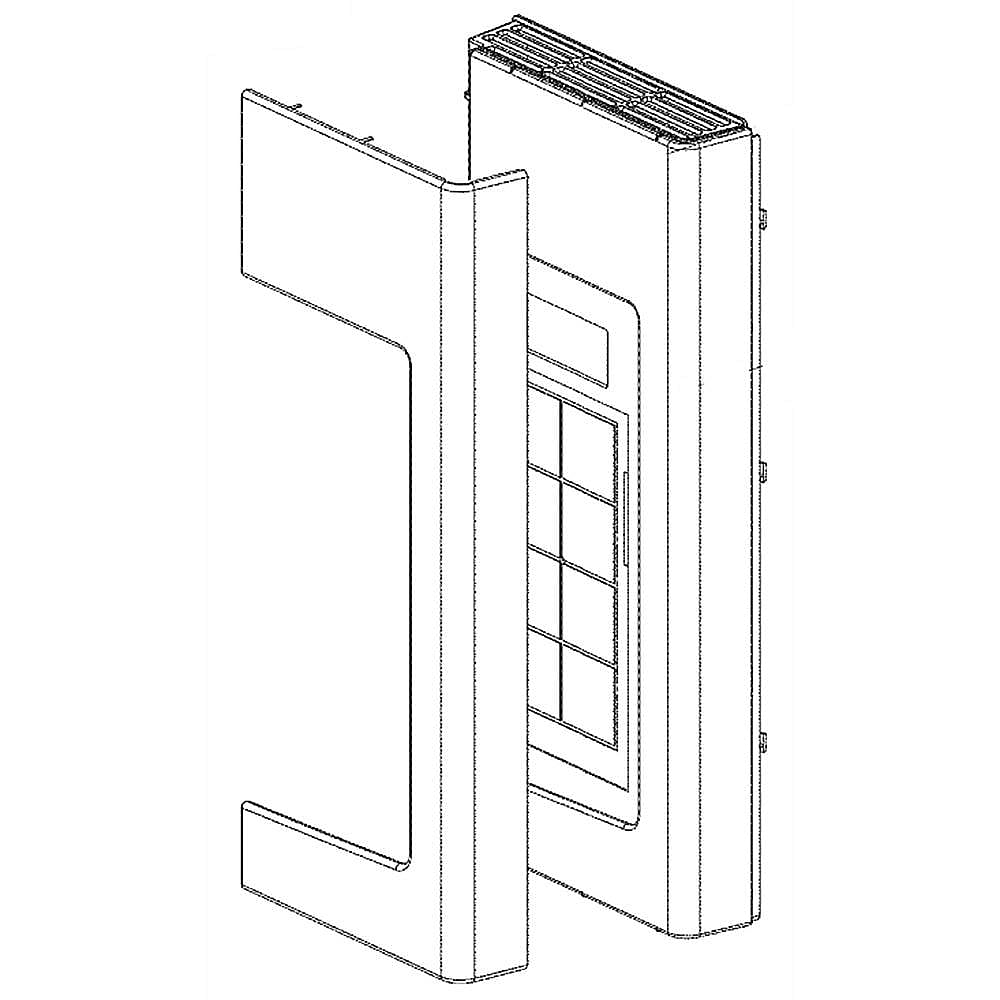 Part #wb56X25416, Microwave Control Panel Assembly / 5.00 x 8.90 x 4.60