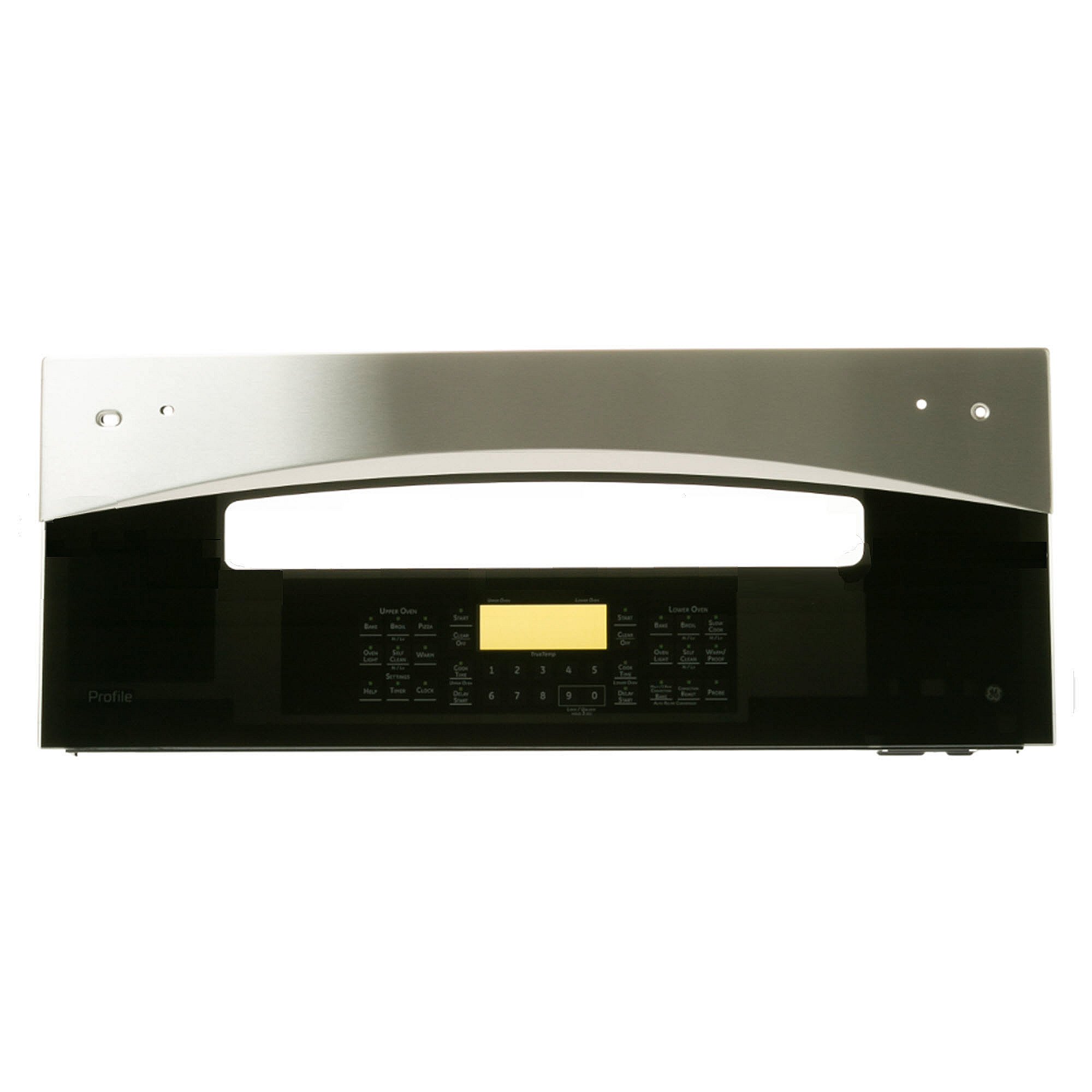 GE Part #wb56X25774, Wall Oven Door Outer Panel (Stainless) | 37.00 x 26.30 x 5.20