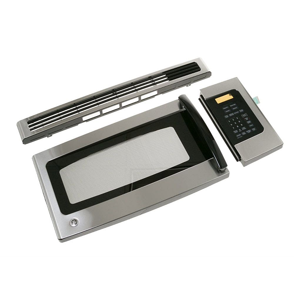 Part #wb56X26608, Microwave Door And Control Panel Kit (Stainless) (Replaces Wb07X11016, Wb07X11017, Wb56X24441) / 5.00 x 15.80 x 5.00