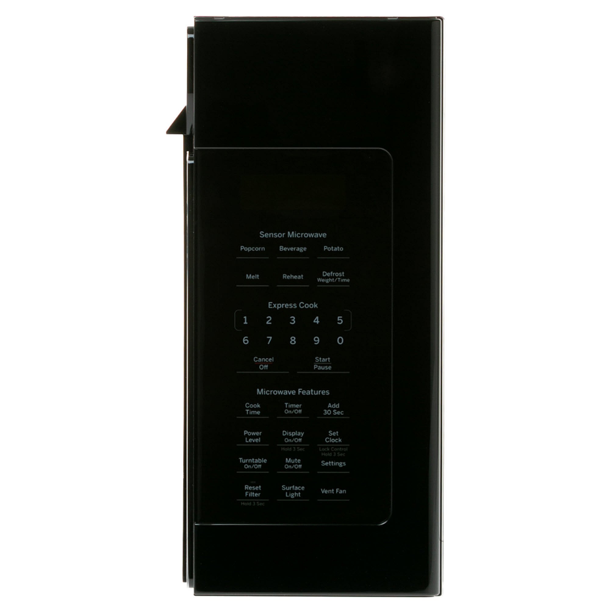Part #wb56X26862, Ge Microwave Control Panel Assembly (Black) / 17.50 x 8.10 x 3.20