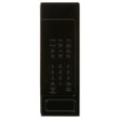 Microwave Control Panel Assembly (black) for GE PEB1590DJ1BB - Part WB56X27071