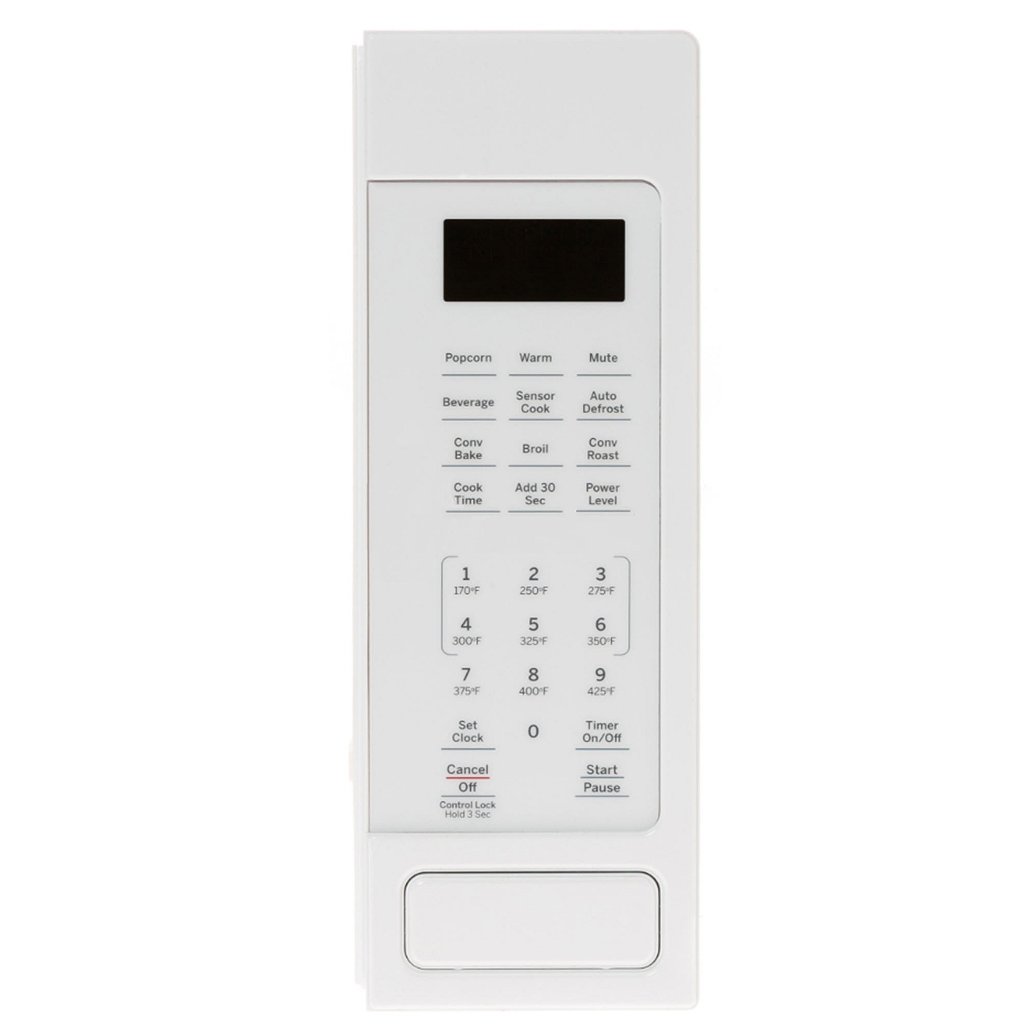 Part #wb56X27091, Microwave Control Panel Assembly (White)