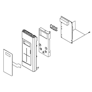 Microwave Control Panel Assembly WB56X27164