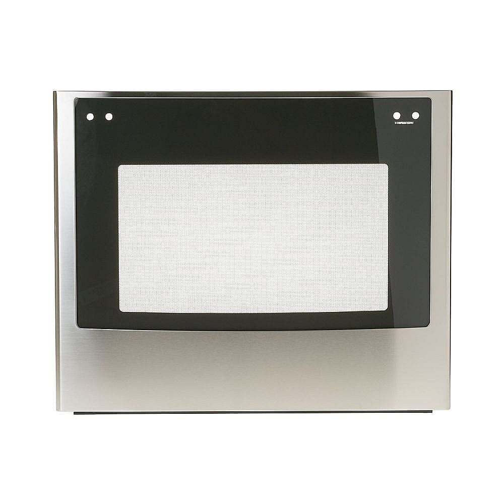 Part #wb56X27528, Wall Oven Lower Oven Door Outer Panel / 36.90 x 26.10 x 5.30