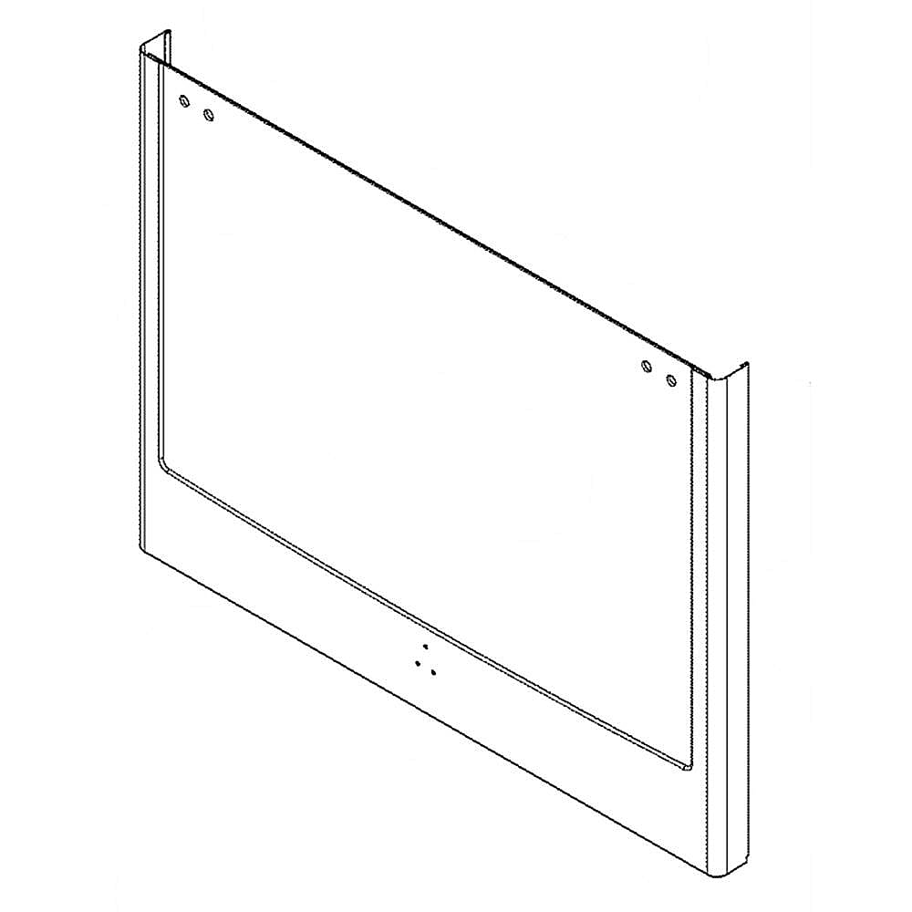 GE Part #wb56X28183, Ran Oven Door Outer Panel | 37.00 x 25.90 x 3.90