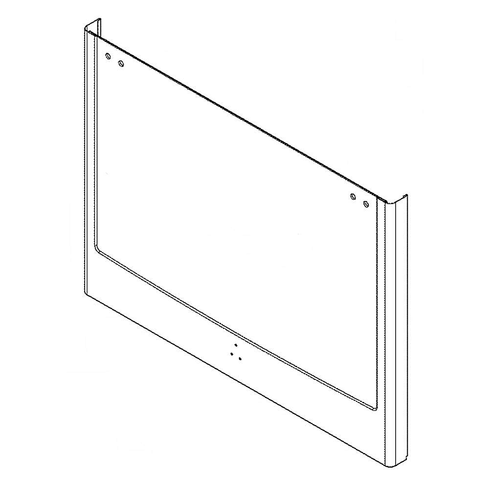 GE Part #wb56X28185, Ran Oven Door Outer Panel | 33.40 x 26.00 x 4.00