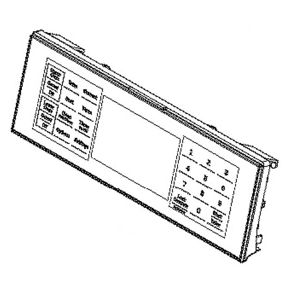 GE Part #wb56X28189, Glass & Touch Board Asm | 18.80 x 9.70 x 3.70