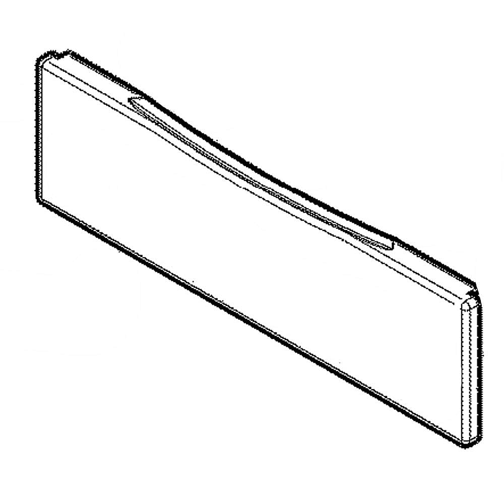 Part #wb56X28584, Range Warming Drawer Front Panel (Stainless) / 31.10 x 10.80 x 4.20