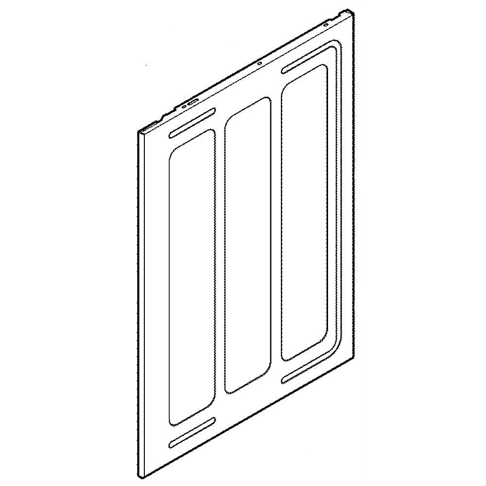 Part #wb56X28884, Side Panel Wh / 37.60 x 25.20 x 2.80