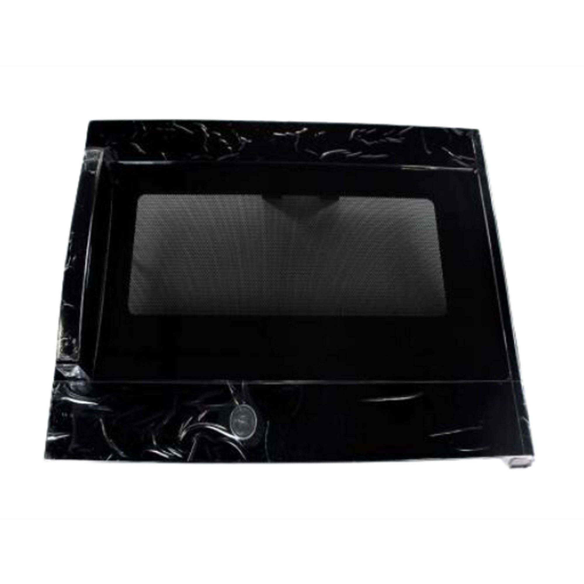 Part #wb56X30285, Black Door With Flat Ge Logo / 33.20 x 18.60 x 6.60