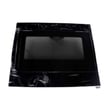 Black Door  With Flat Ge Logo for GE DVM7195DK3BB - Part WB56X30285