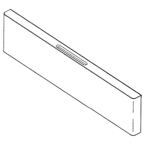Range Storage Drawer Front Panel (white) WB56X31459