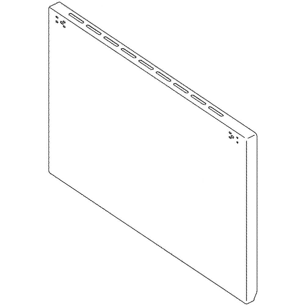 Part #wb56X31476, White Outer Door Panel