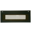 Dark Slate Glass & Panel Door for GE CES750P3M1D1 - Part WB56X31648