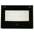Wall Oven Door Outer Panel Assembly (Black) (replaces WB56X27492)