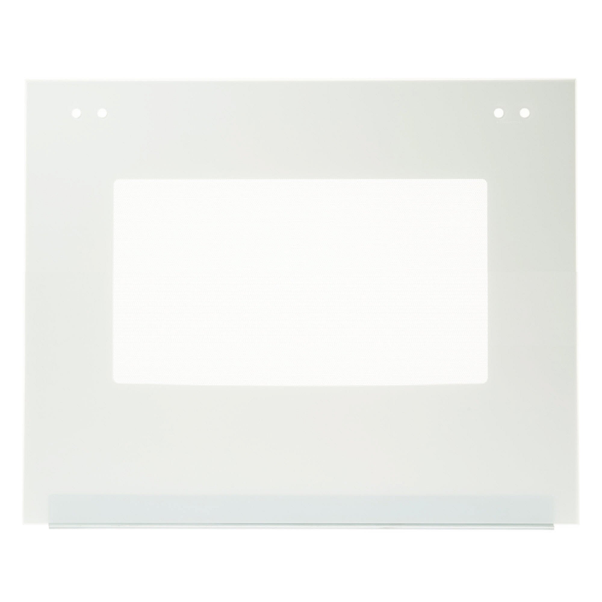 Part #wb56X33231, Ge Wall Oven Lower Oven Door Outer Panel (White) / 1.00 x 1.00 x 1.00