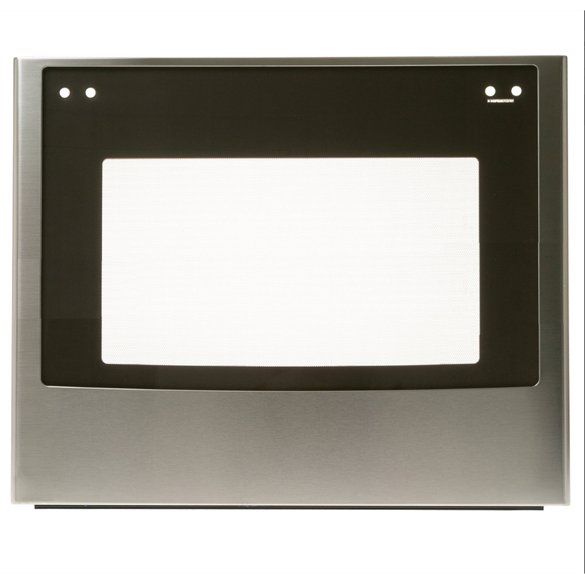 Part #wb56X33232, Wall Oven Lower Oven Door Outer Panel (Stainless)