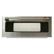 Microwave Door Assembly (stainless) for GE CWB713P2N2S1 - Part WB56X33311