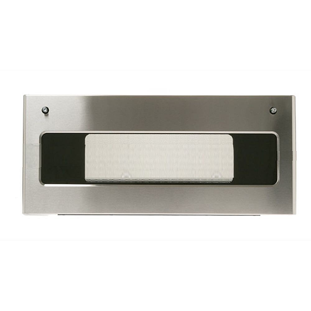 GE Part #wb56X33387, Microwave Door Assembly (Stainless) | 1.00 x 1.00 x 1.00