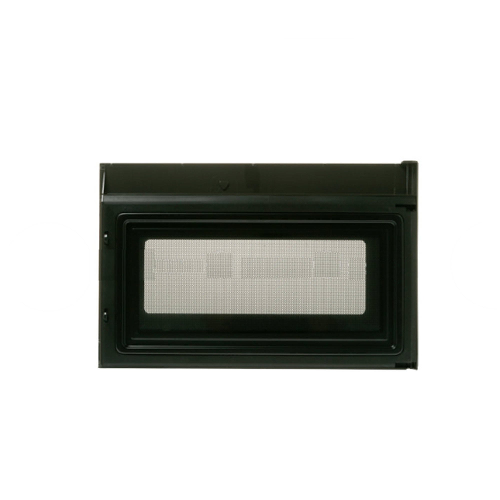 Black Stainless Door With Flat Ge Logo WB56X34796