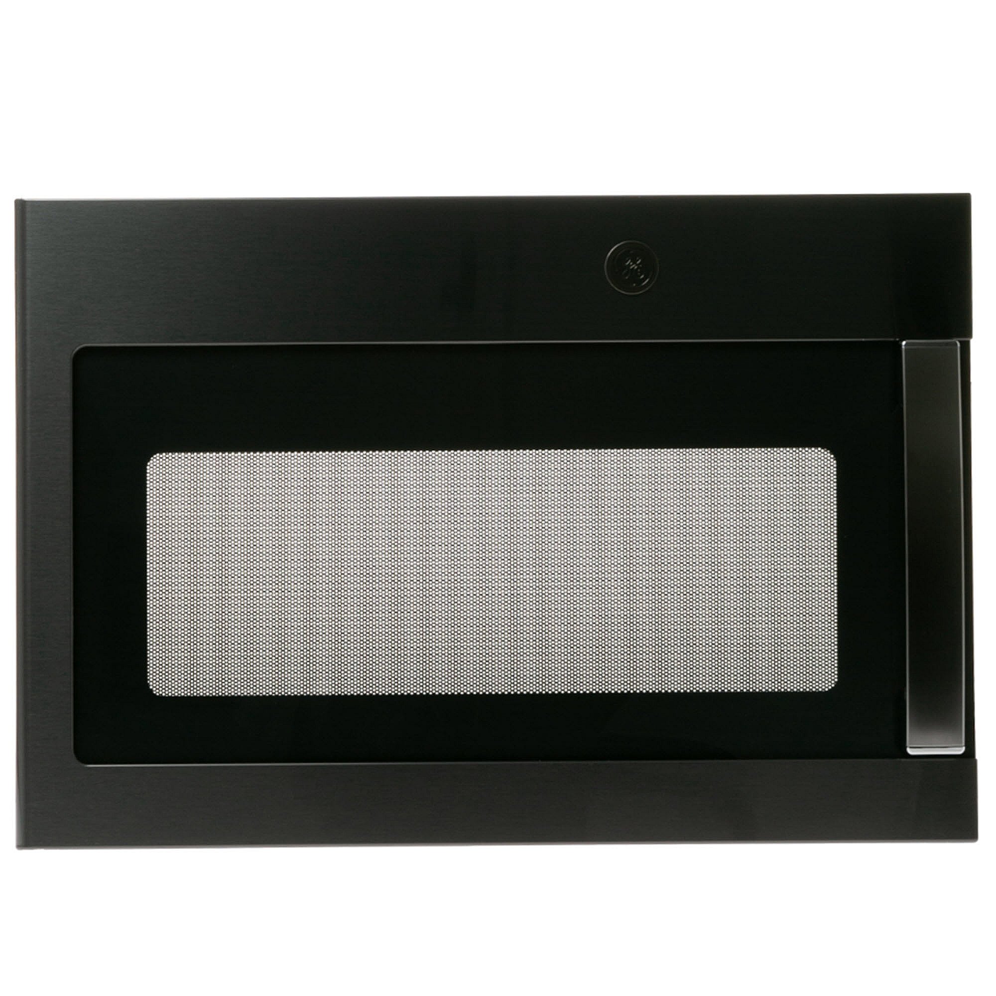 Part #wb56X34802, Black Stainless Door With Flat Ge Logo