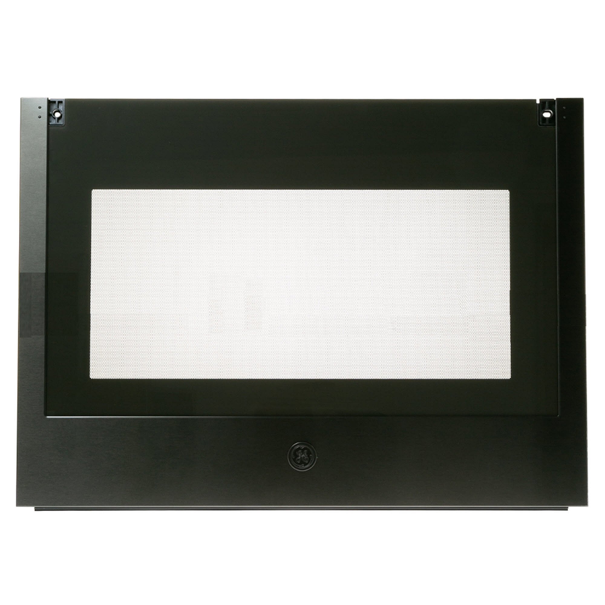 Part #wb56X35474, Black Stainless Outer Door W/ Logo