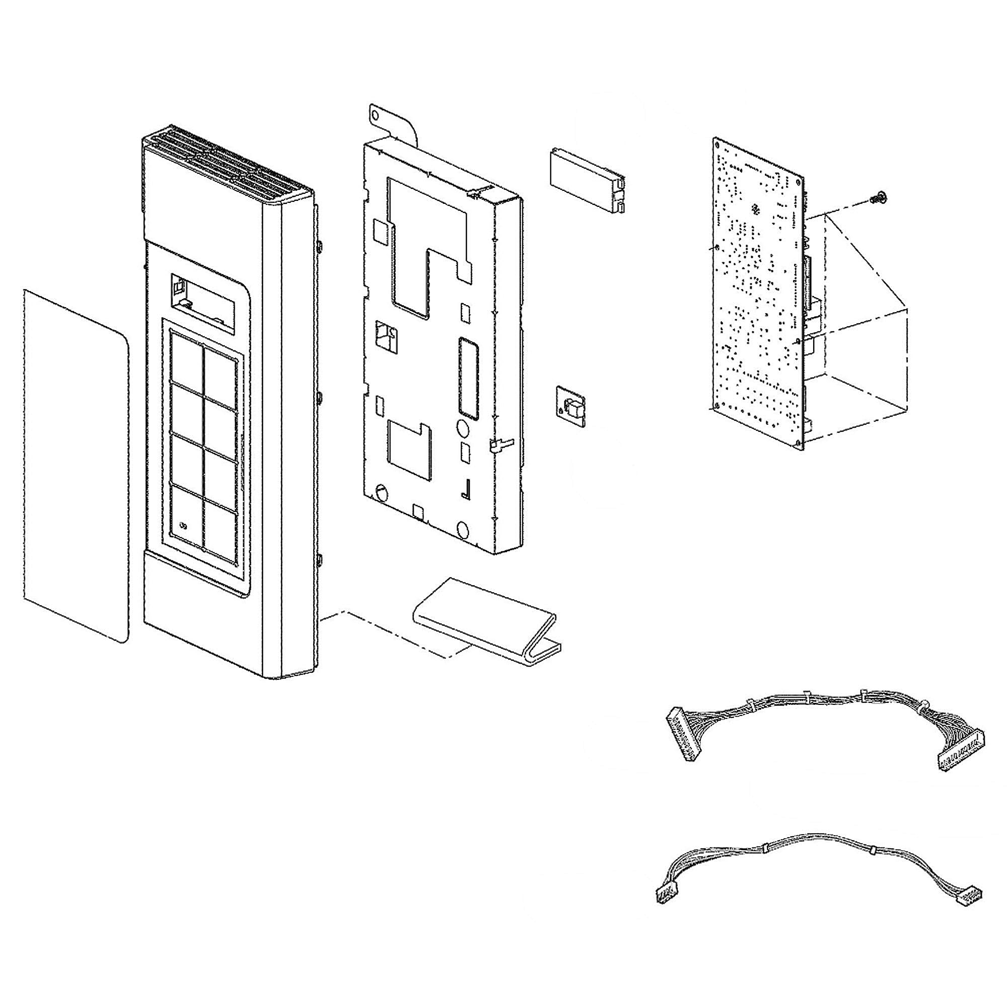 Part #wb56X35710, Control Pane