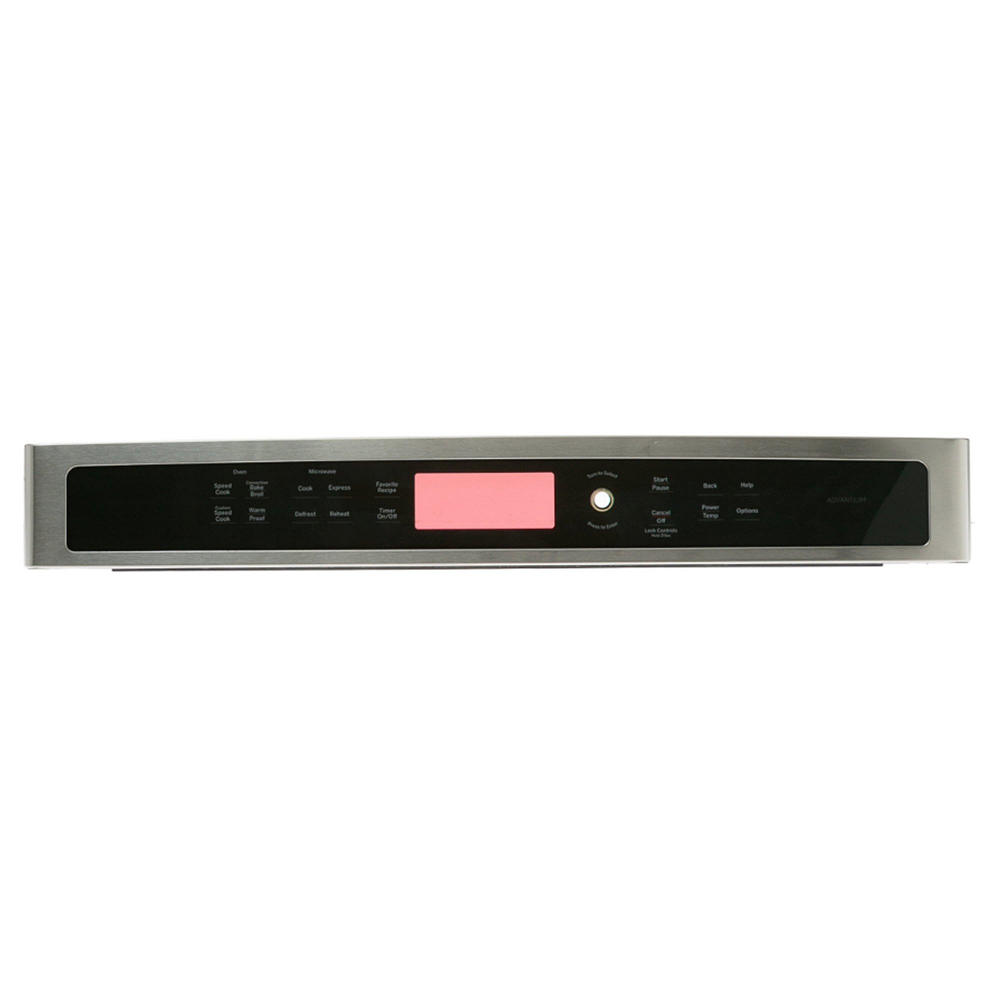 Part #wb56X37185, Ge Stainless Steel Controler Assembly