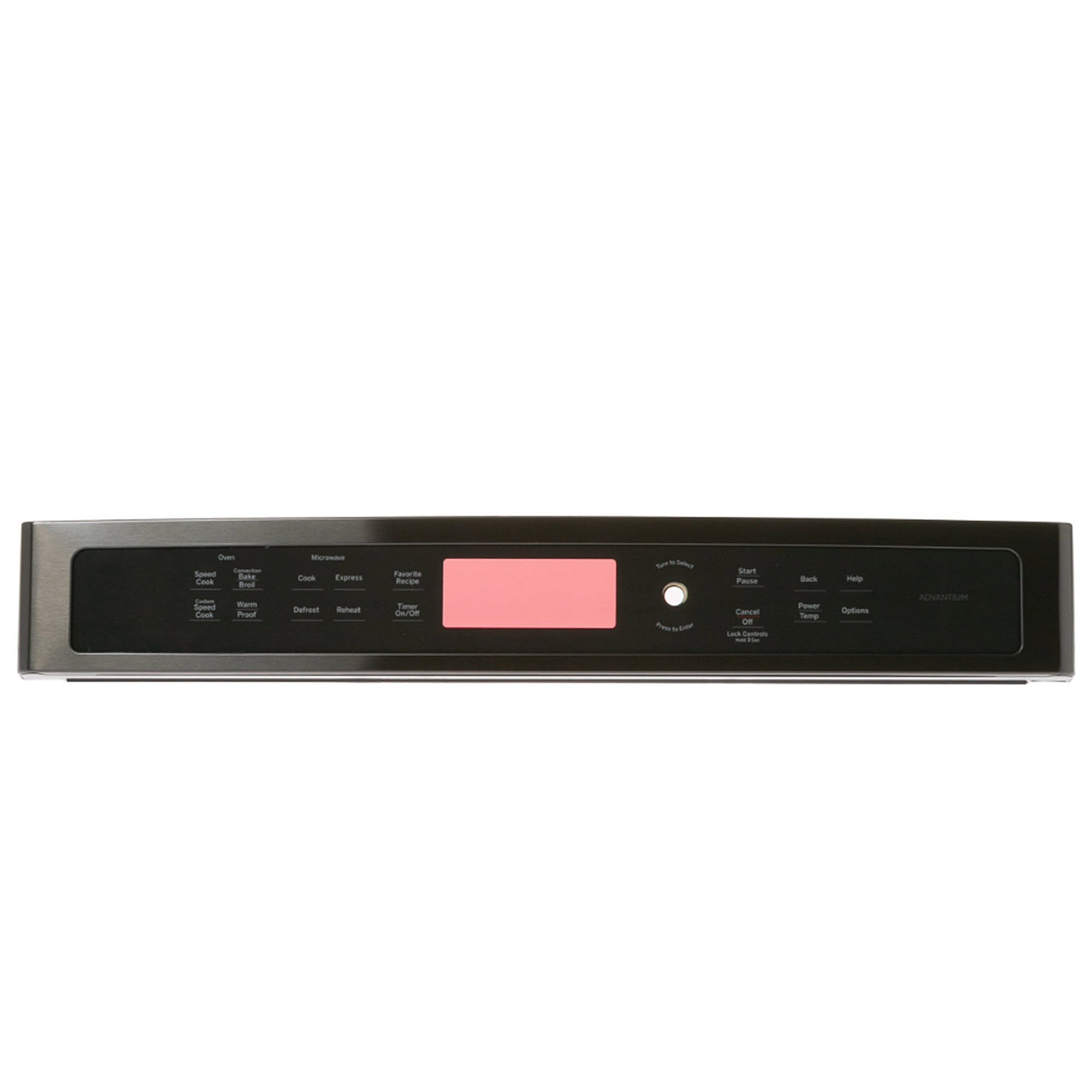 Part #wb56X37195, Ge Black Stainless Controler Assembly