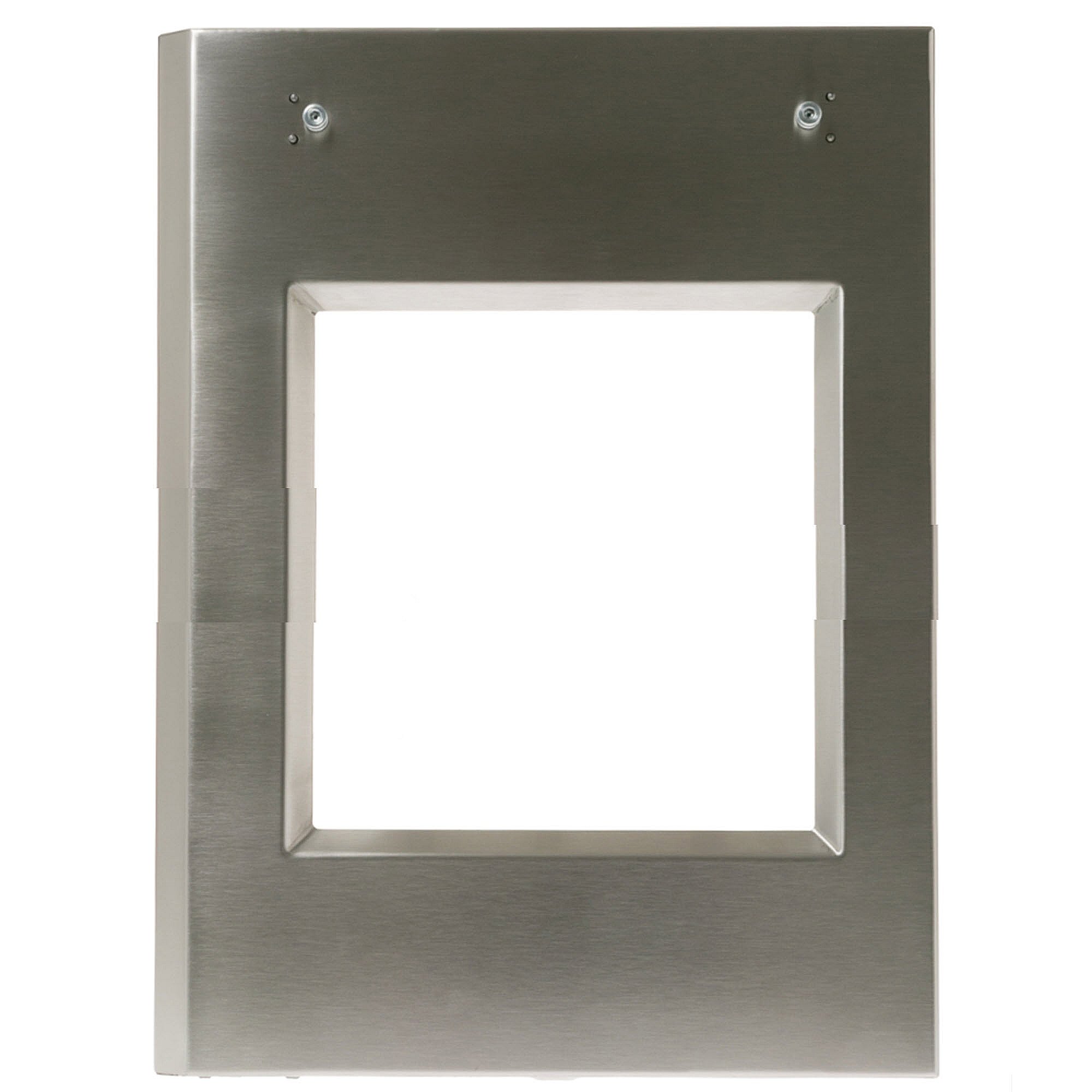 Part #wb56X37488, Stainless Steel Oven Door Panel Small 12