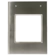 Stainless Steel Oven Door Panel Small 12 for GE ZGP486LDN1SS - Part WB56X37488