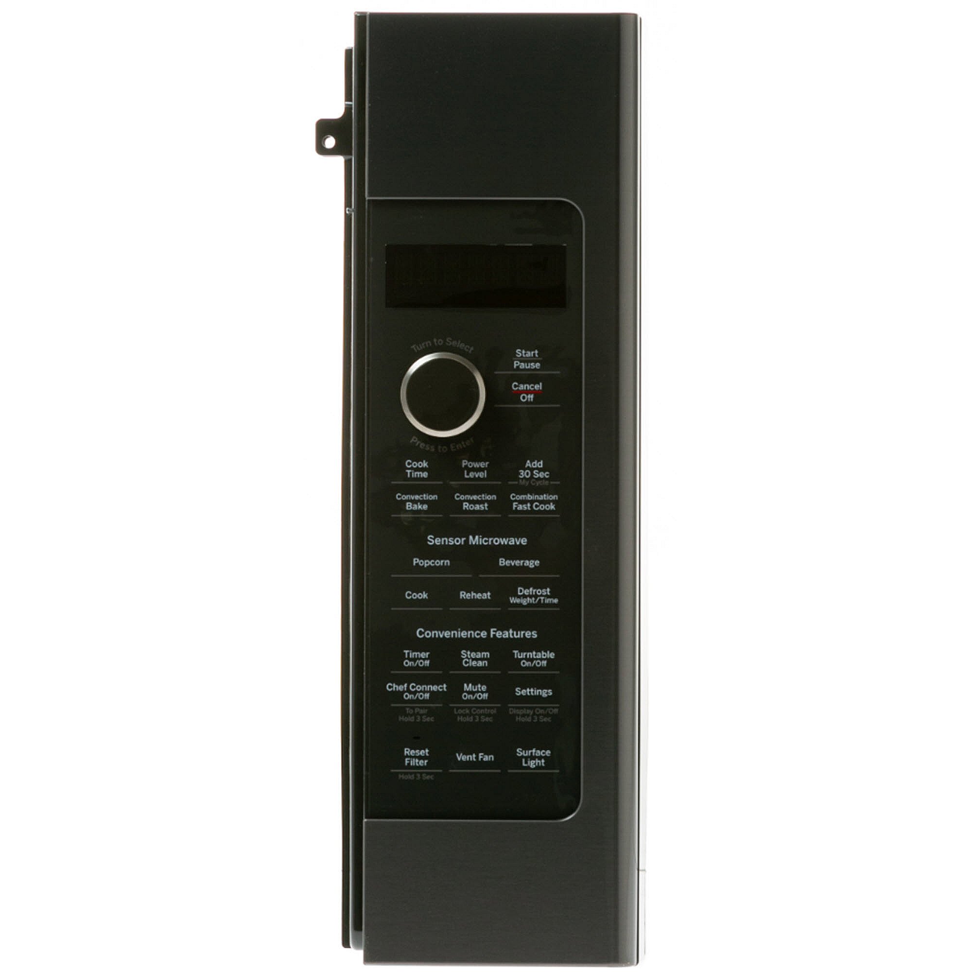 Part #wb56X39107, Ge Black Stainless Control Panel