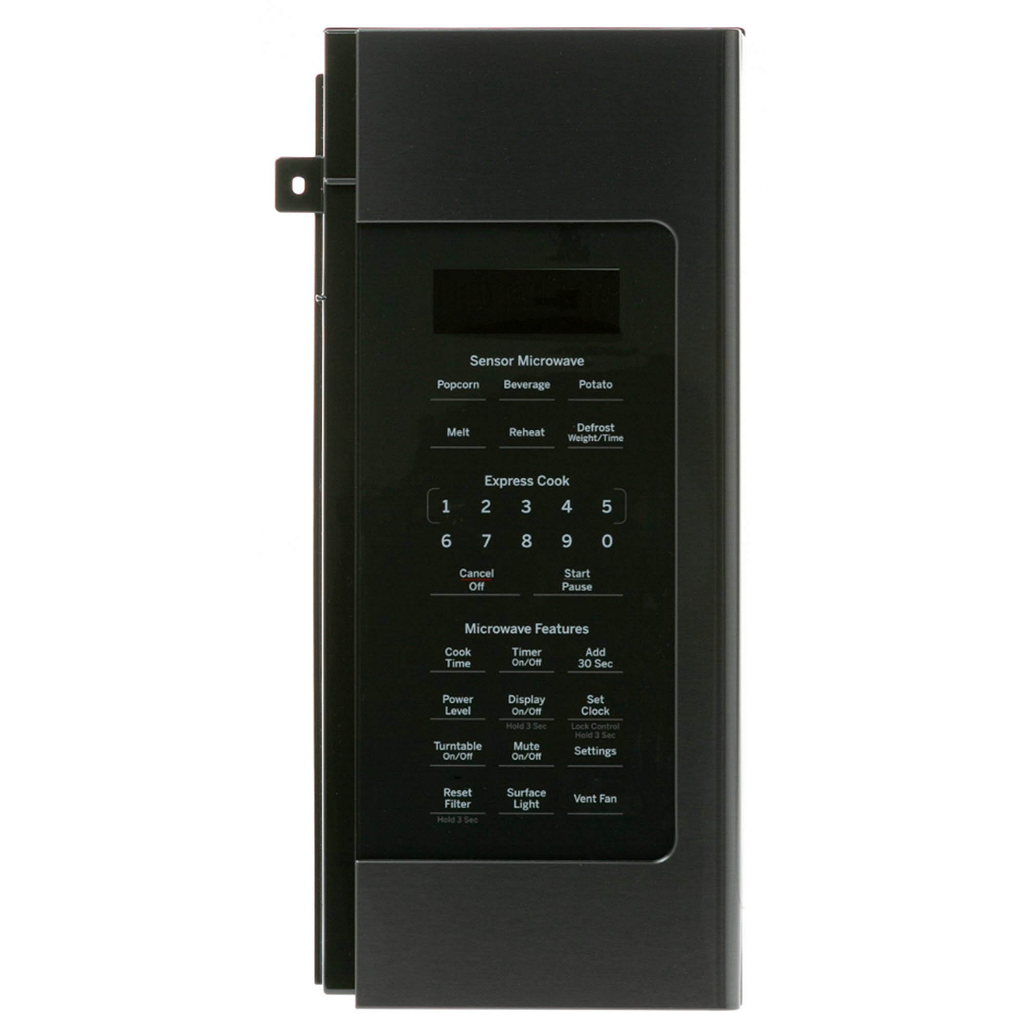 Part #wb56X39111, Black Stainless Control Panel