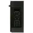 Black Stainless Control Panel for GE JVM6175BL6TS - Part WB56X39111
