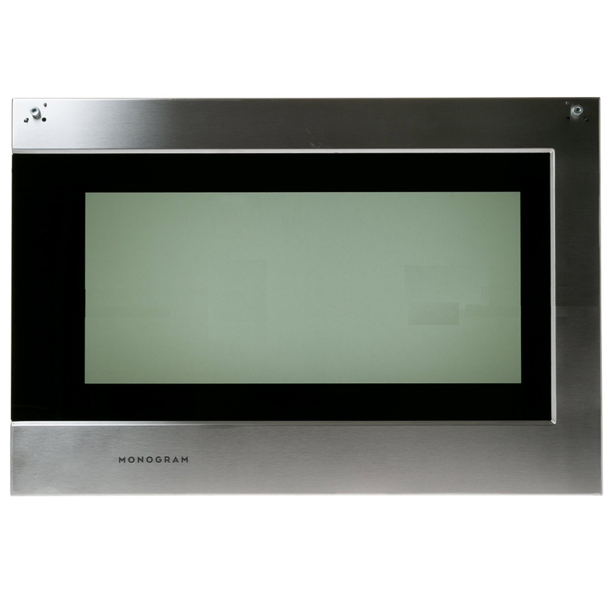 Part #wb56X39851, Range Large Oven Door Outer Panel Assembly (Stainless)
