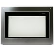 Glass And Trim Outer Door W/ Logo for GE ZTSX1DPSN2SS - Part WB56X43383