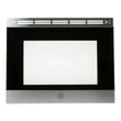 Range Oven Door Outer Panel (stainless) for GE PB911SJ5SS - Part WB56X43422