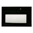 Microwave Door Assembly (black) for GE JNM3163DJ1BB - Part WB56X44646