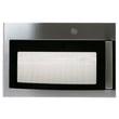 Microwave Door Assembly for GE JVM3162RJ3SS - Part WB56X44648