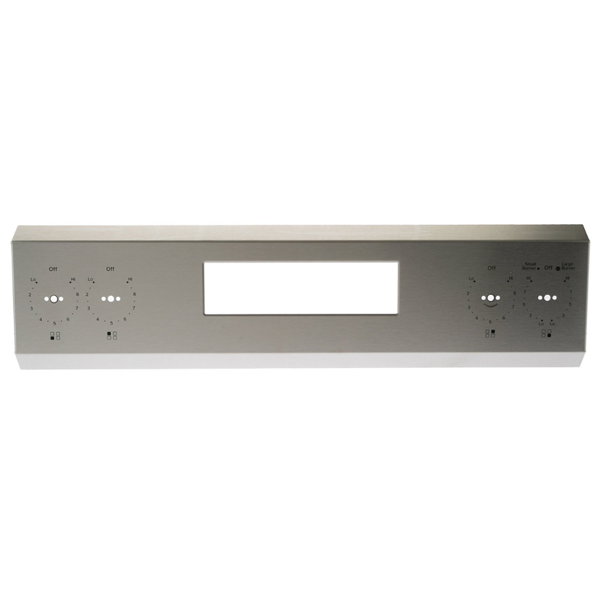 GE Part #wb56X47225, Control Panel-Stainless
