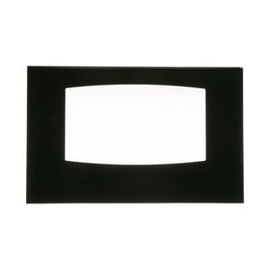 Range Oven Door Outer Panel (black) WB57K10076