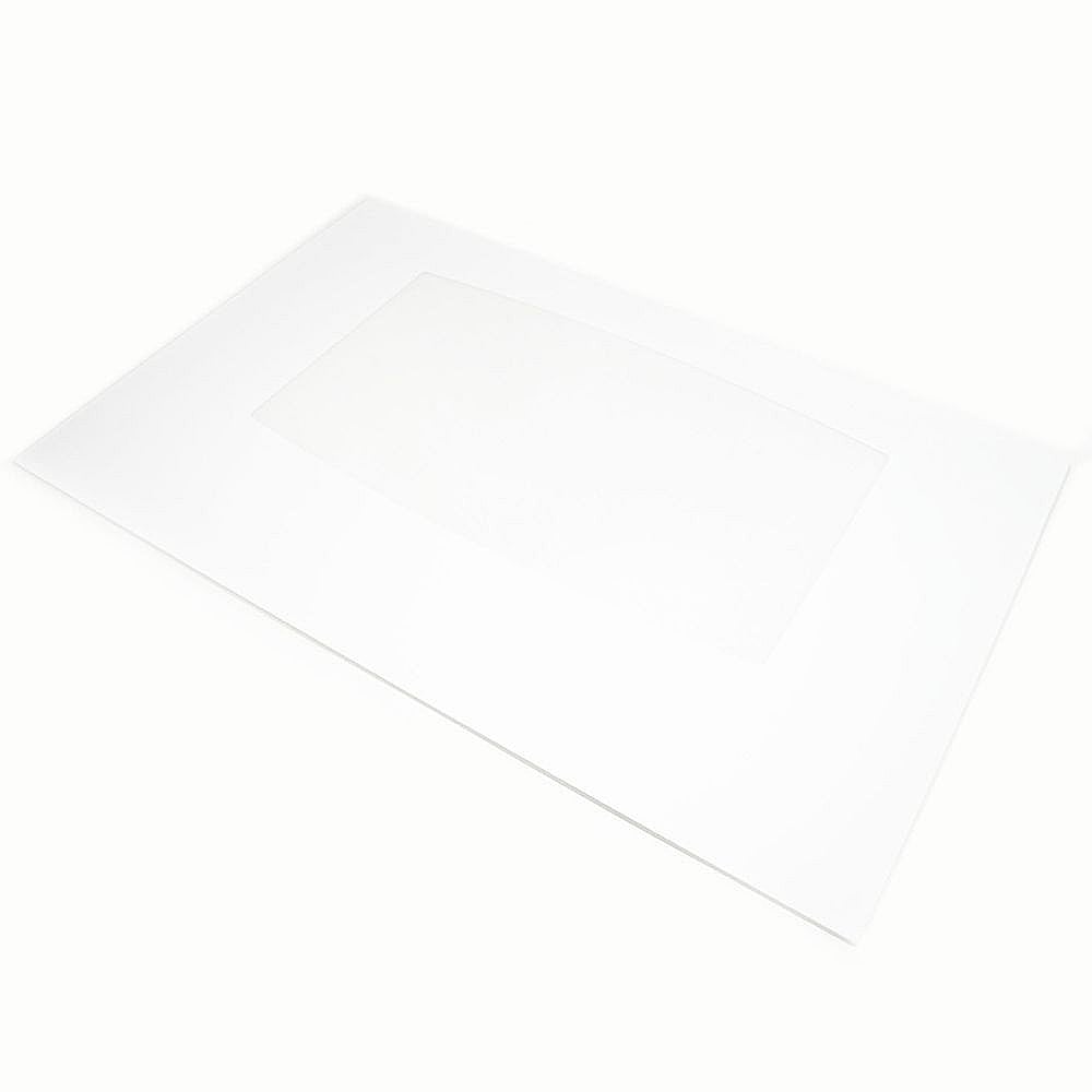 Photo of Range Oven Door Outer Panel (White) from Repair Parts Direct