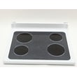 Range Main Top Assembly for GE JBS56DM1WW - Part WB57K10097