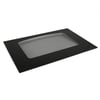 Range Oven Door Outer Panel (black) WB57K10109