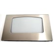 Range Oven Door Outer Panel (stainless) for GE JGBP29MEM2BS - Part WB57K10126