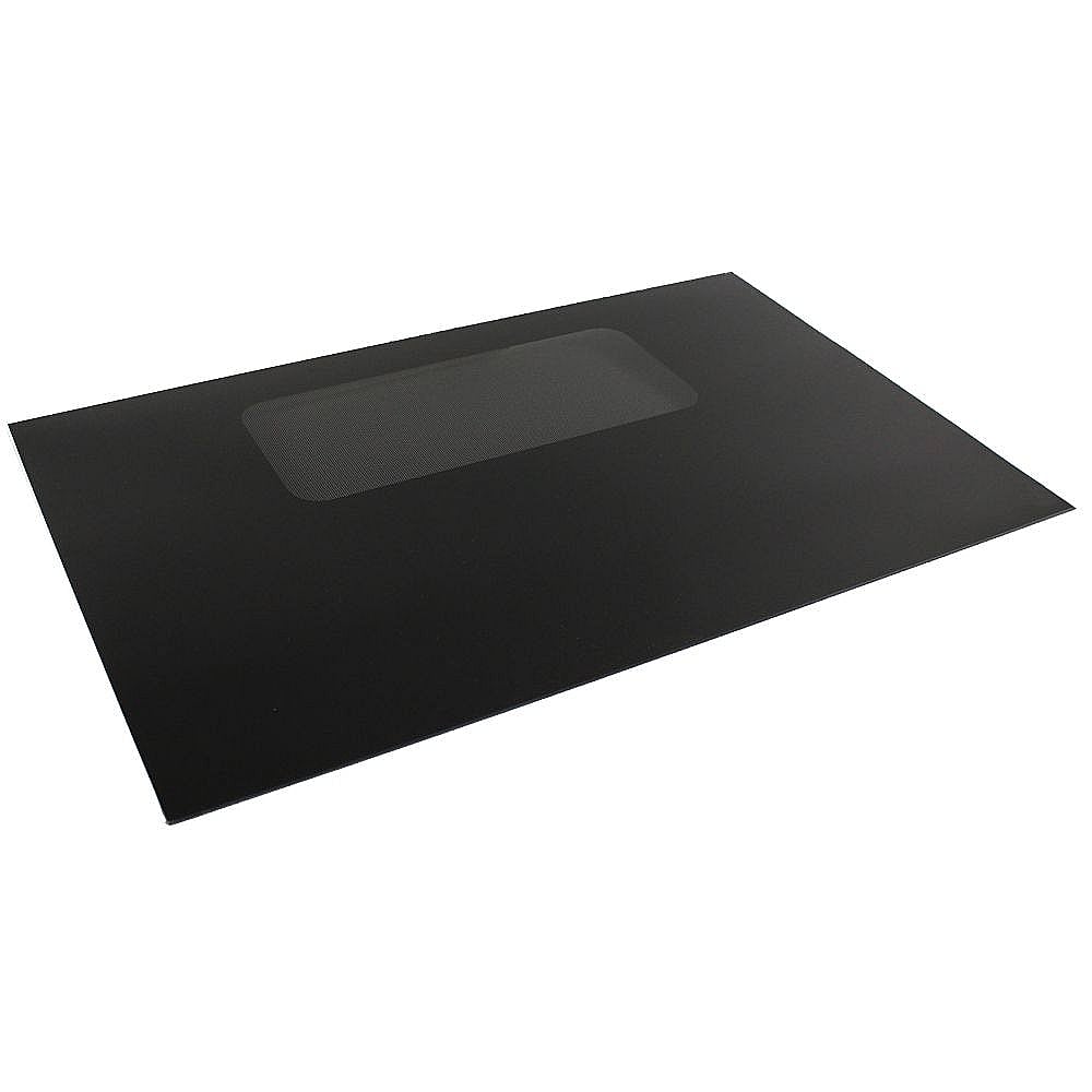 Photo of Range Oven Door Outer Panel (Black) from Repair Parts Direct