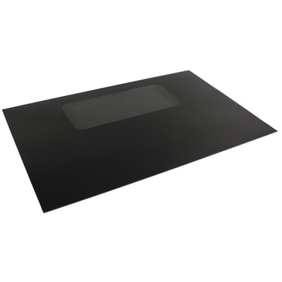 Range Oven Door Outer Panel (black) (replaces Wb57k0002, Wb57k10009, Wb57k10085) undefined