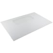 Range Oven Door Outer Panel (white) WB57K3