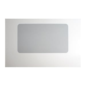 Range Oven Door Outer Panel (white) (replaces Wb57k0005, Wb57k10099) WB57K5